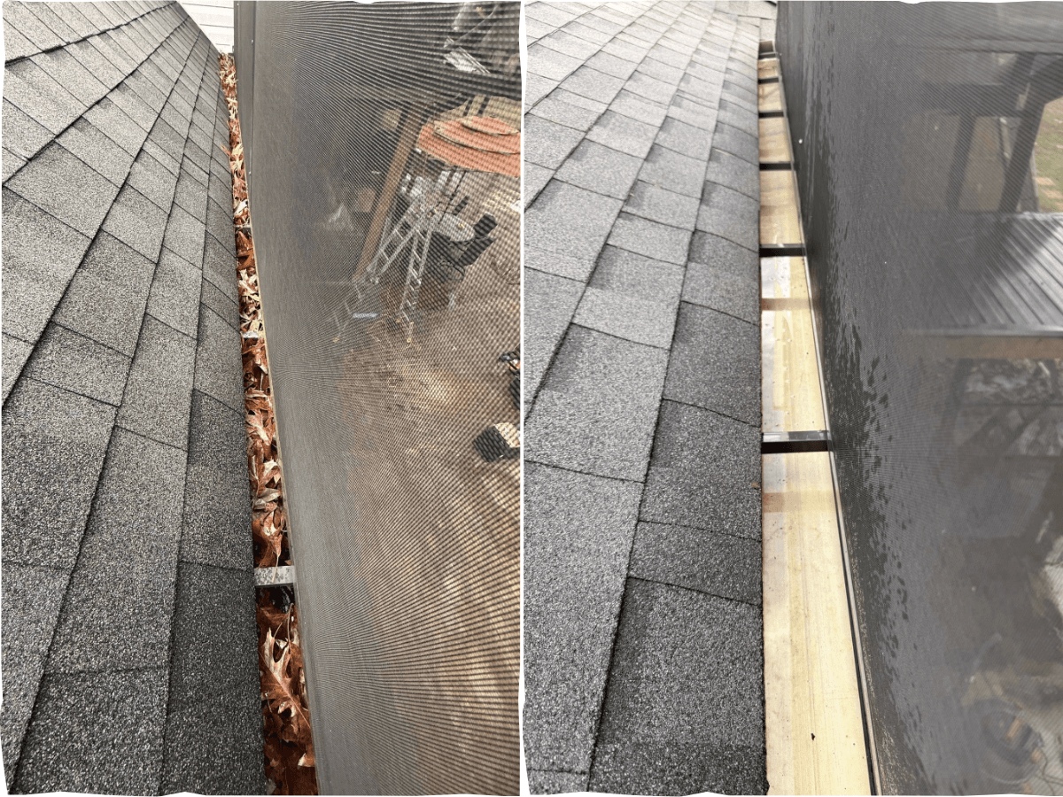 Before Storm damage cleanup and restoration contractor in Monroe Louisiana